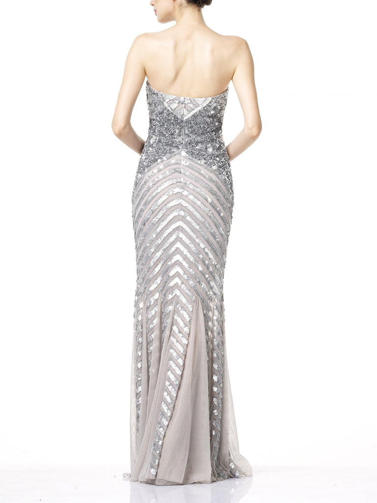 Alessandra Strapless Long Dress - shopfarahkhan