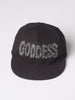 FK "Goddess" Hand Embellished Message Cap - shopfarahkhan